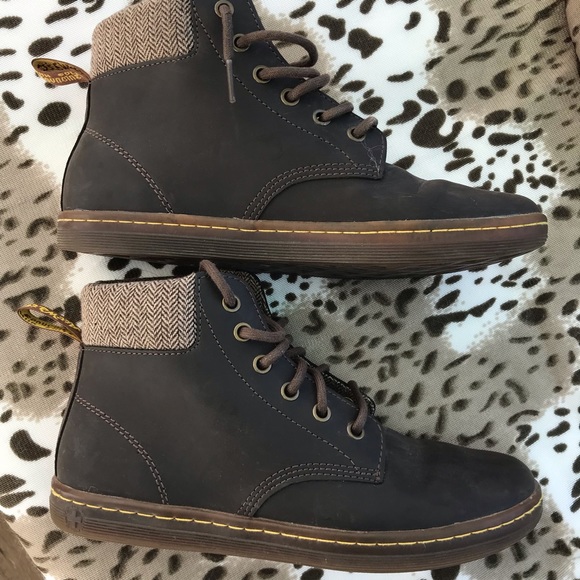 Dr. Martens Shoes - Dr Martens Maelly Herringbone Tweed Boot